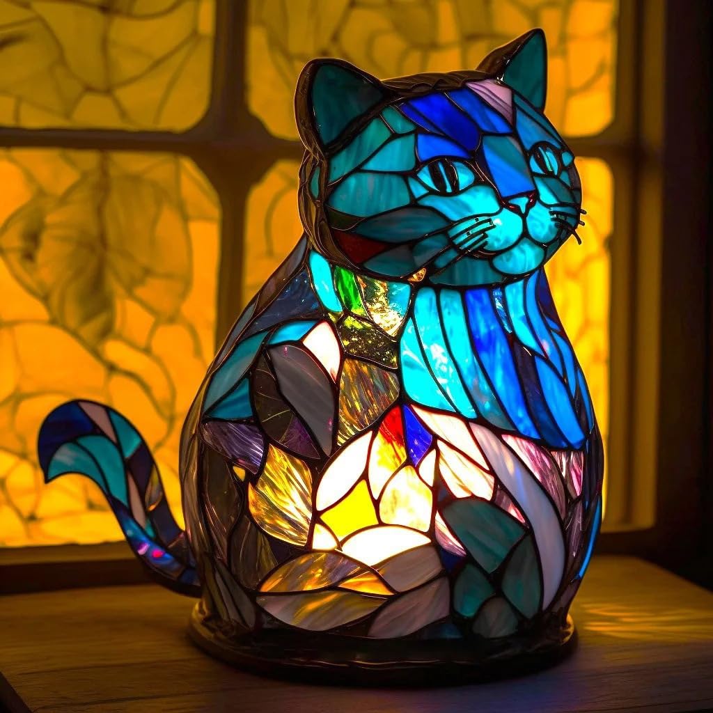 JXpxbao Festberg LeuchtKatze™ – Original Magic LED Light (Typ C) – Katzenlicht,Tierförmiges Nachtlicht,Dekoratives Zauberlicht Für Eine Warme Atmosphäre (Pferd)