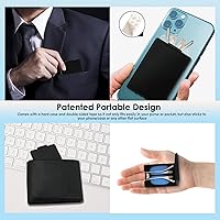 Vista 12 de SKYOAK Evolved Folding Reading Glasses For Women Men Blue Light Blocking Anti UV Eyestrain Foldable Portable Compact Readers with Flat Hard Case