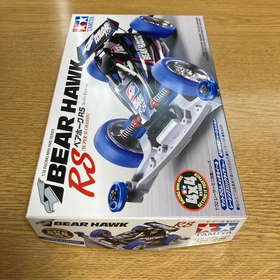 BEAR HAWK 1/32ミニ四駆キット TAMIYA BEAR HAWK ミニ四駆キット - メルカリ