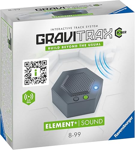 Ravensburger GraviTrax Power Element Sound - Juguetes de canicas, STEM y construcción para niños a partir de 3 años - Regalos para niños
