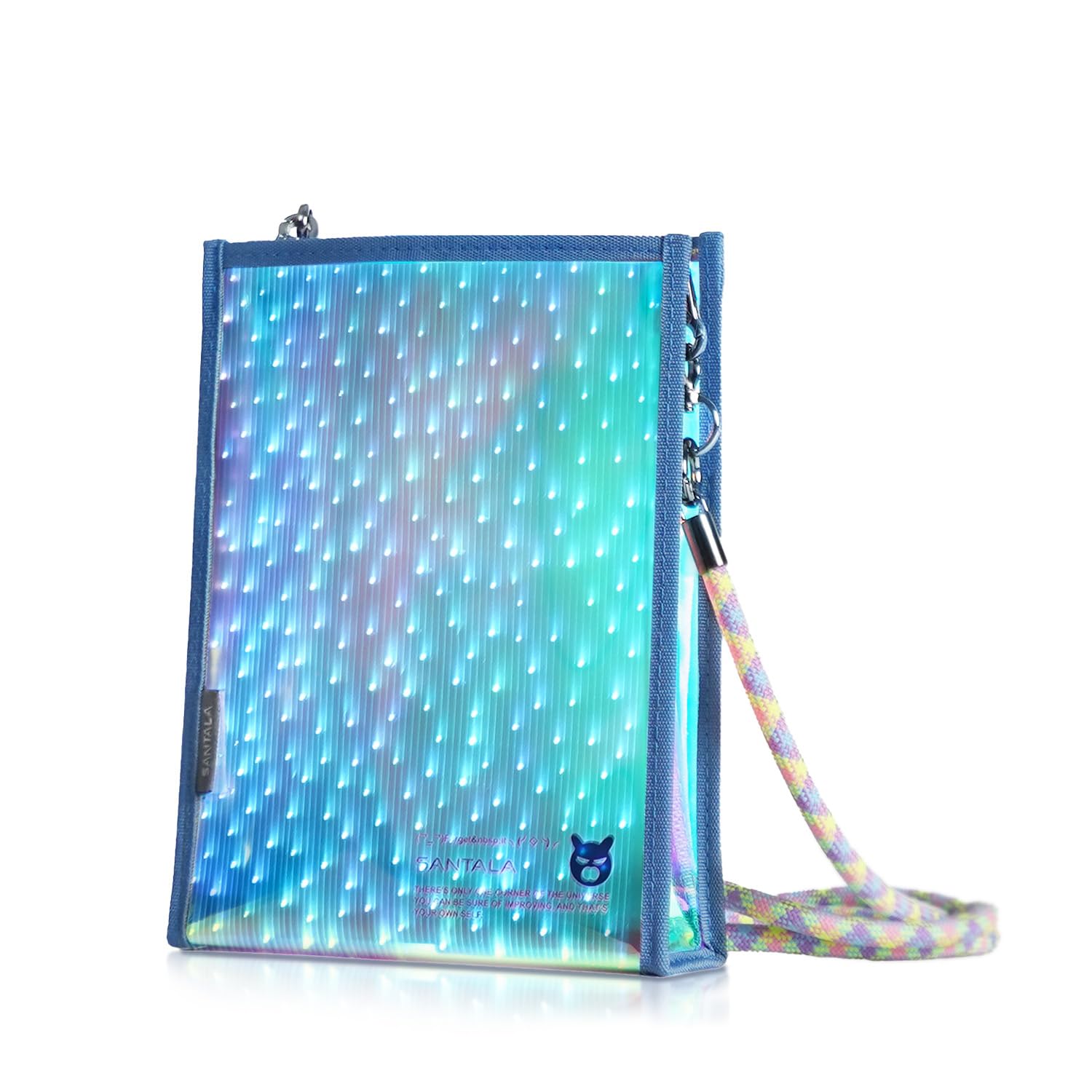 SANTALA Damen Handy Umhängetasche, Crossbody Bag kleine Handytasche, Multifunktion Damen Umhängetaschen, Verstellbarer Riemen
