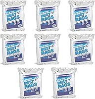 Vista 15 de Arkwright W11 - Toallas de tela de toalla para limpieza, mezcla de algodón suave, lavable, multiusos, absorbente y de secado rápido, caja de trapos