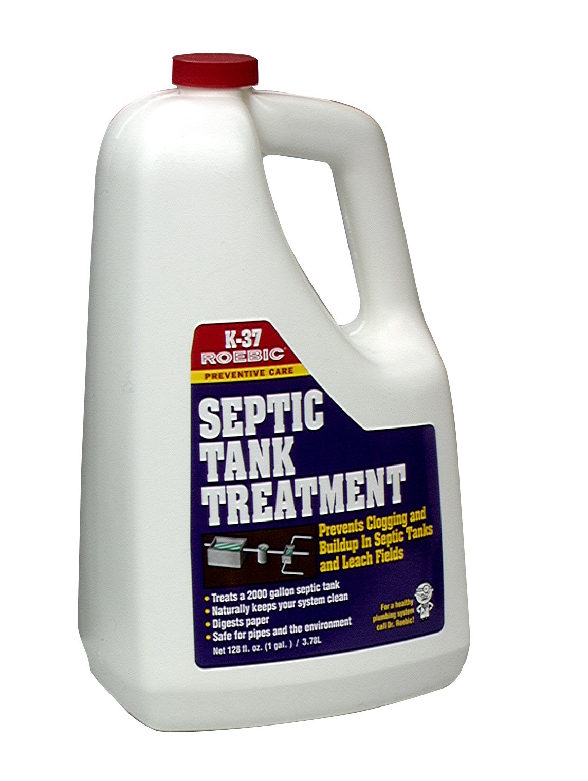 Roebic K-37-G Septic Tank Treatment, 128 Ounces