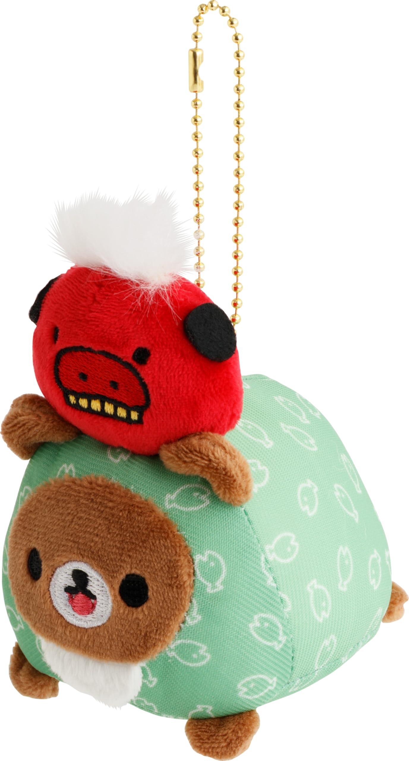 リラックマ　ぶらさげぬいぐるみ　チャイロイコグマ　ししまい×16 Amazon.co.jp: MV57201 リラックマ ぶらさげぬいぐるみ チャイロイ