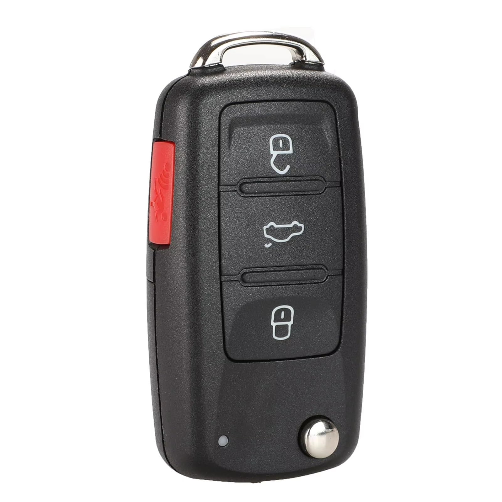 Guscio Chiave Auto Compatibile Con Per Passat B5 1996 1997 1998 1999 2000 2001 2002 2003 2004 2005 Per Beetle 1998-2012 Involucro Per Telecomando Auto A 4 Pulsanti