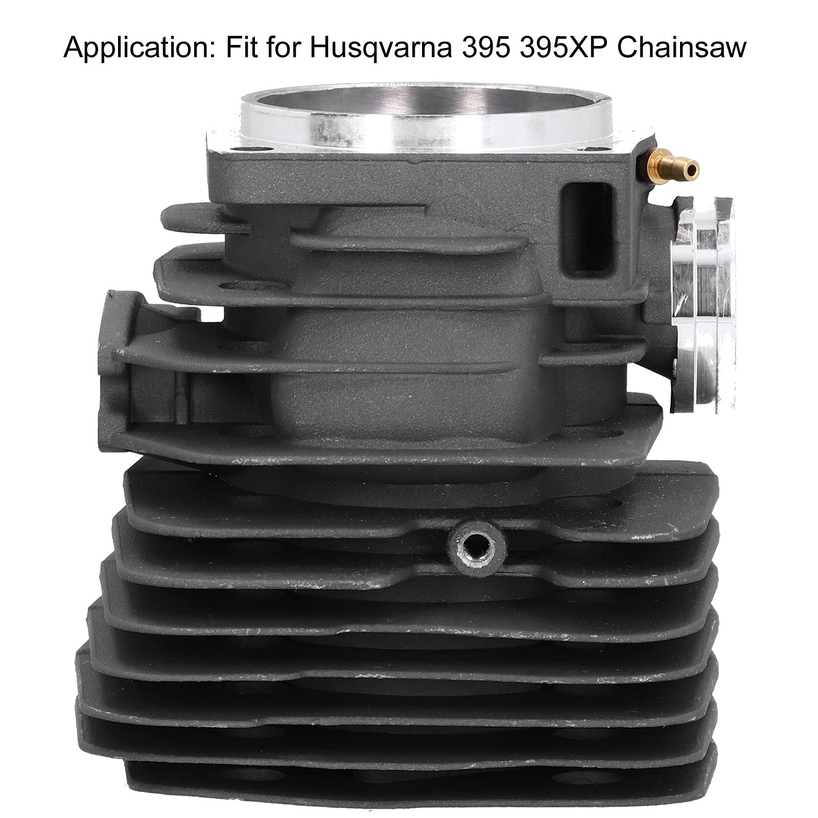 Set di ricambio per cilindro per motosega durevole da 56 mm per 395 395XP, migliora le prestazioni di lavoro, adatto per gli appassionati di giardinaggio