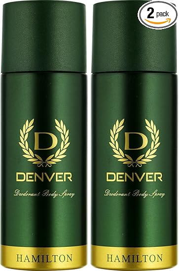 Denver Hamilton Deodorant for Unisex, 165ml
