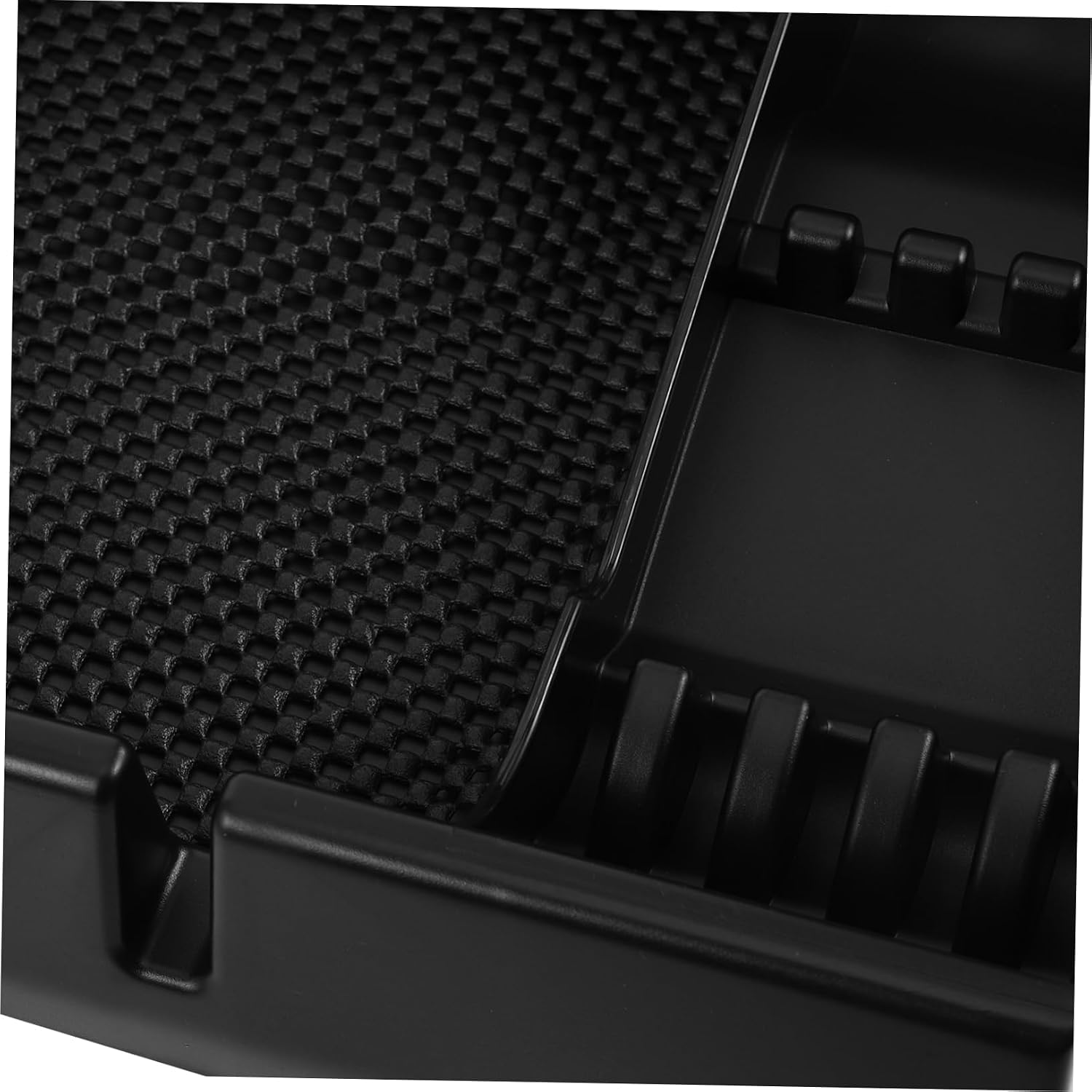 FRCOLOR Clipper Guard Holder Organizer 1 Piece Barber Accessories Tray for Hair Stylists Clipper Case for Barbers Storage for Scissors and Guards Salon Station Organizer
