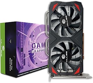 Radeon RX 590 GME Graphics Card, 2304SP 8GB GDDR 5 256-bit Gaming Video Card, DP×3 + HDMI×1, PCIe 3.0×16 Intelligent Cooling System Computer Game GPU (Radeon RX 590 GME)