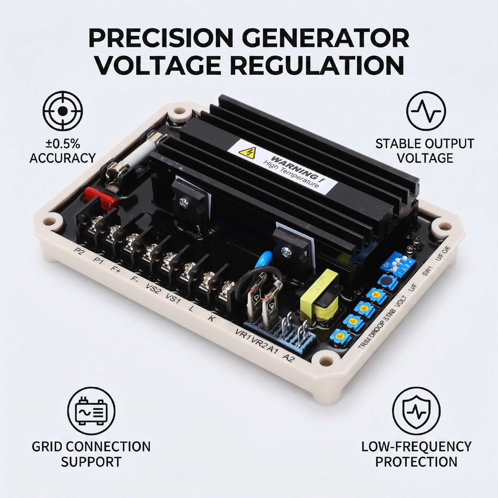 Topiky Regulator AVR do Generatorów Serii EA16