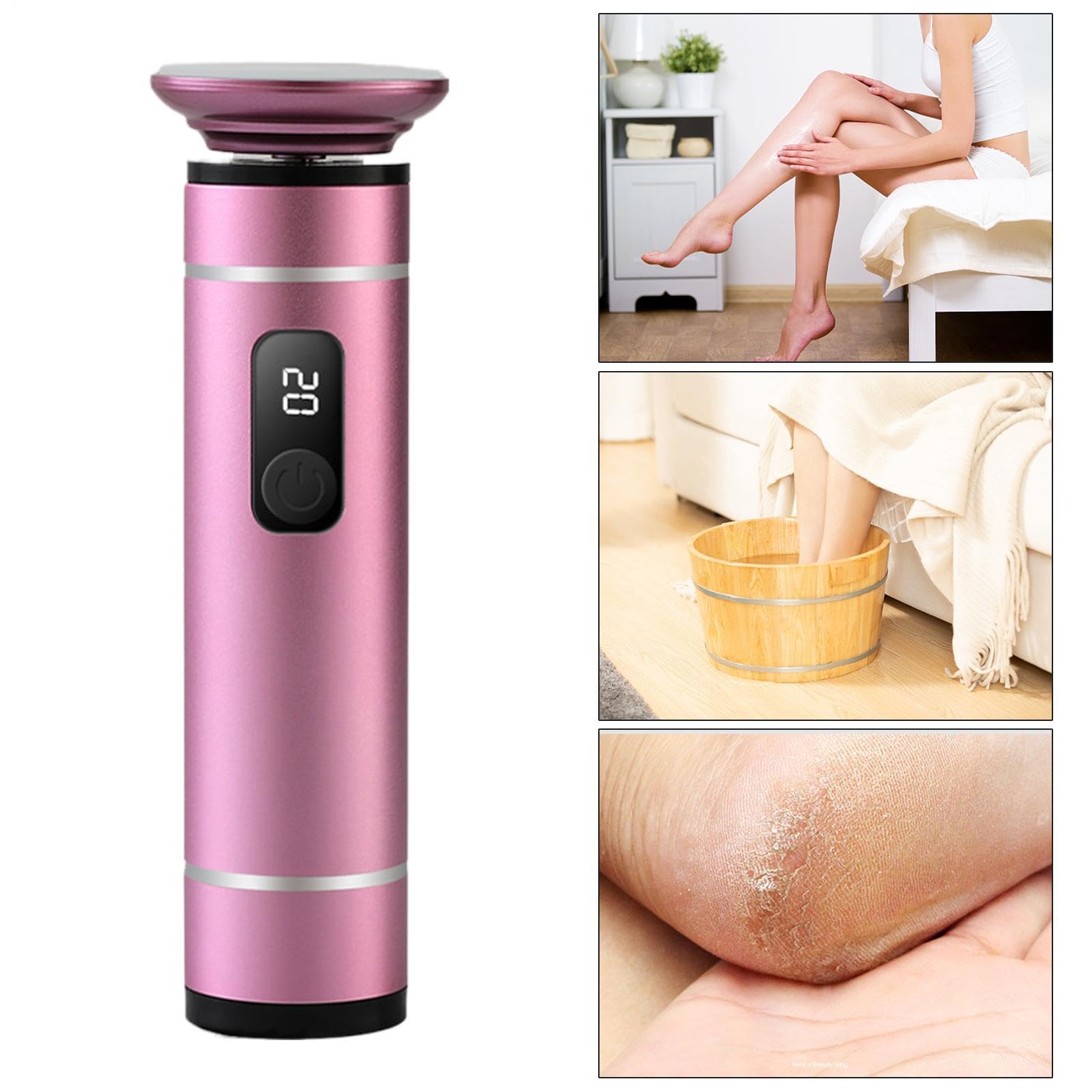 Râpe électrique pour callosités Ponceuse-Rasoir Portable Étanche