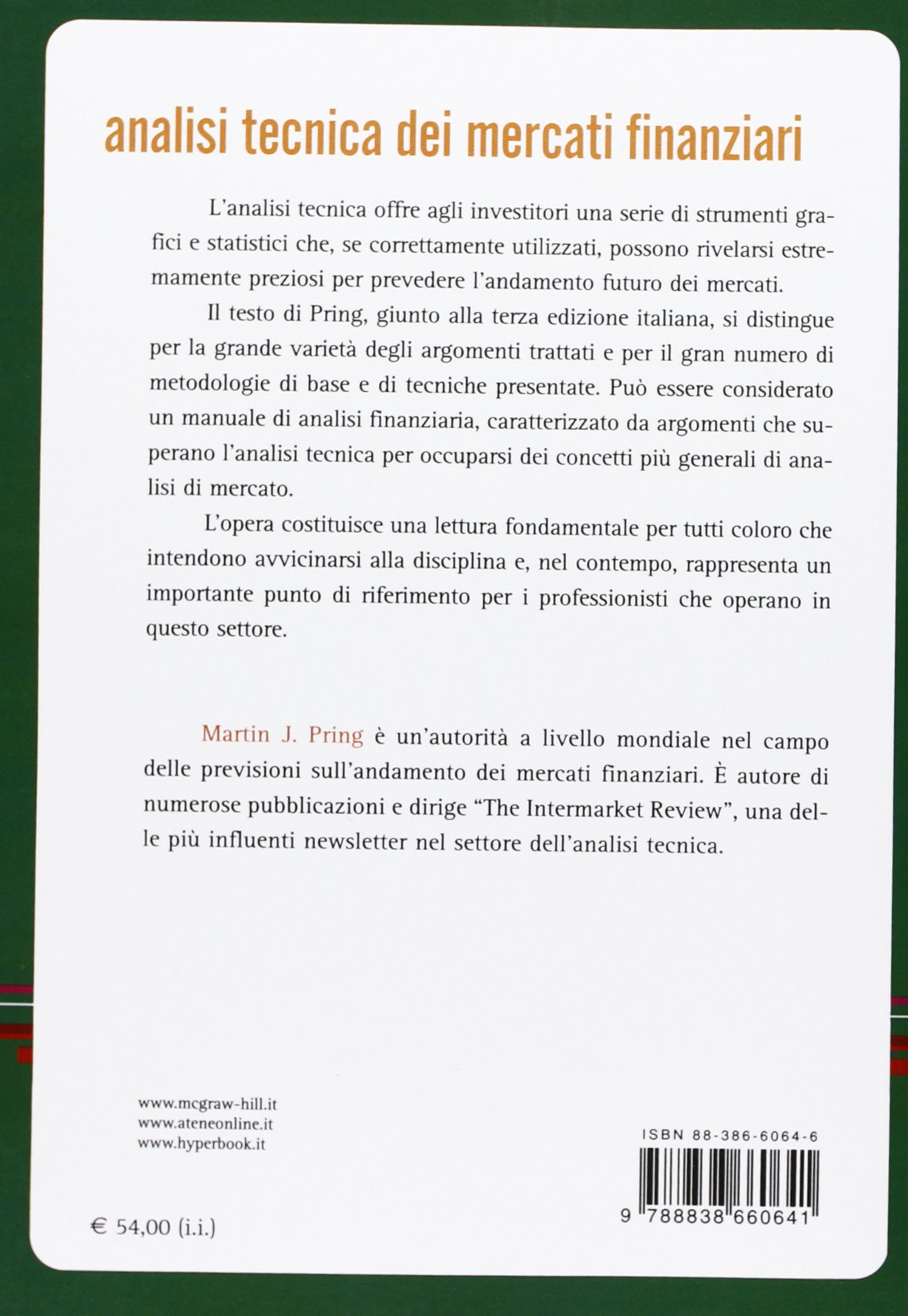 Analisi tecnica dei mercati finanziari