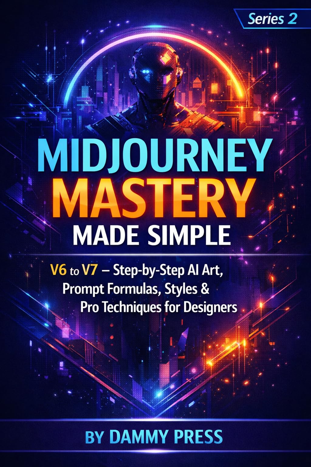 Midjourney Mastery Made Simple: V6 to V7 – Step-by-Step AI Art, Prompt Formulas, Styles & Pro Techniques for Designers (Midjourney master series Book 2)