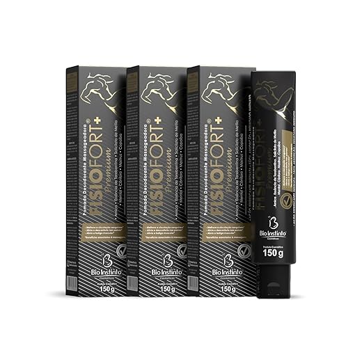 Kit 2 Tubos Fisiofort Premium Pomada 150g - Bio Instinto