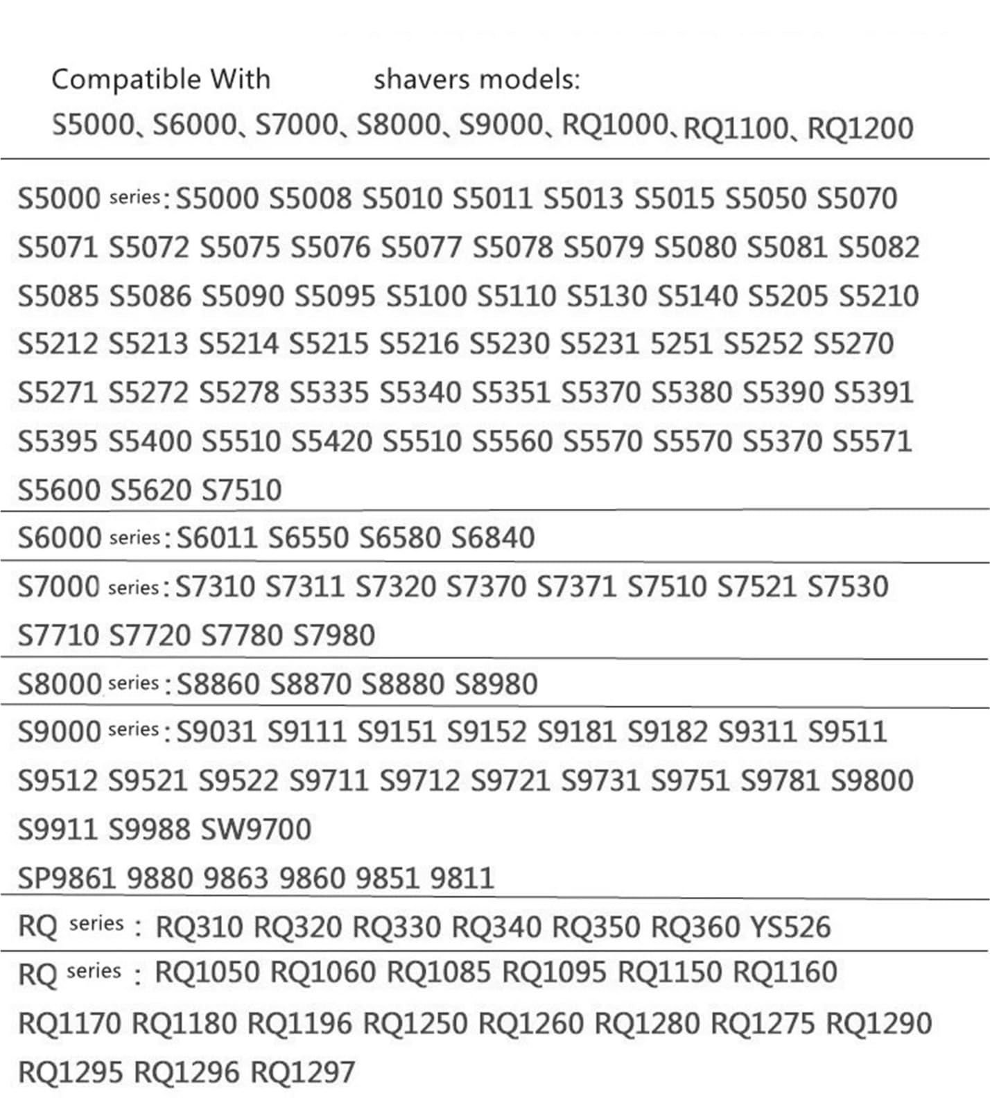 Testina For Rifinitore Di Naso, Orecchie E Sopracciglia, Compatibile Con Rasoi Philips, Norelco Serie RQ1000, RQ1100, RQ1200, S5000, S9000, S7000, S6000, S8000.