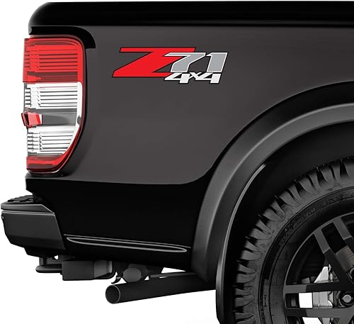 Miniatura 7 de Z71 4x4 (juego de 2 calcomanías) - F - 1500 2500 HD pegatinas (Z71 4x4 Original)