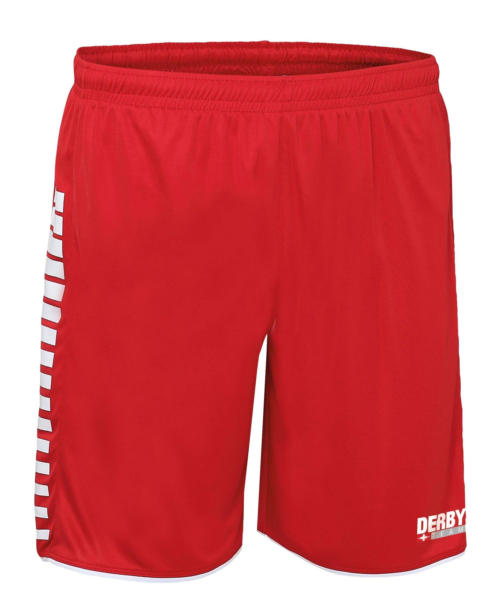Derbystar Hyper Pants Unisex Pants - Red White, Large
