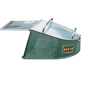 Ex Grass Catcher Bc Bracket On Bobcat Rider By Rack Em Mfg Youtube