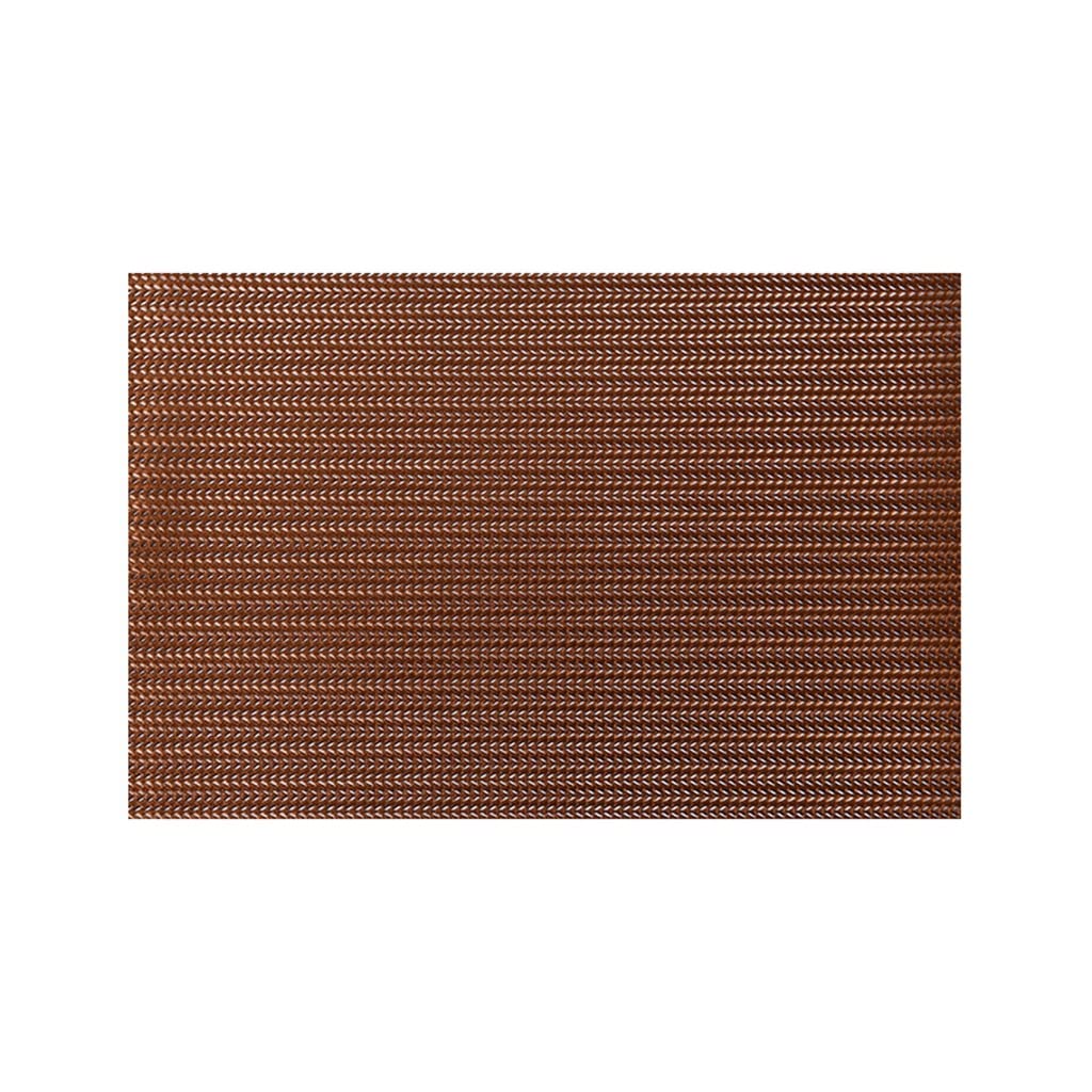 IANSHFKN European Hollow Rectangular Wheat Spike Pvc Placemats Coaster Insulation Mat Tableware
