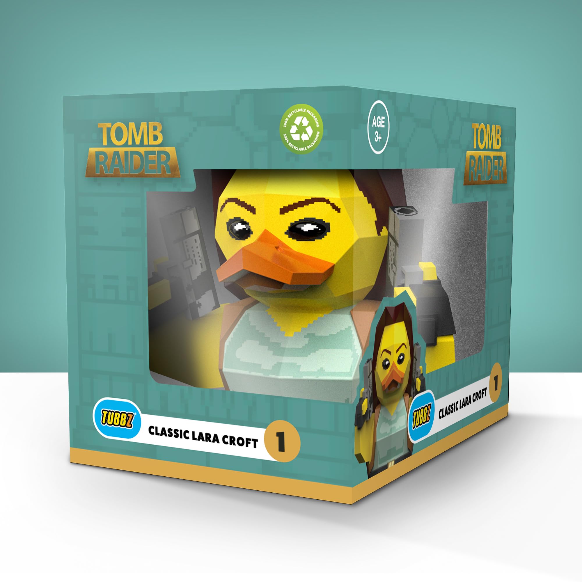 Tomb Raider Lara Croft Mini Tubbz Rubber Duck Collectible - Australia - View #4