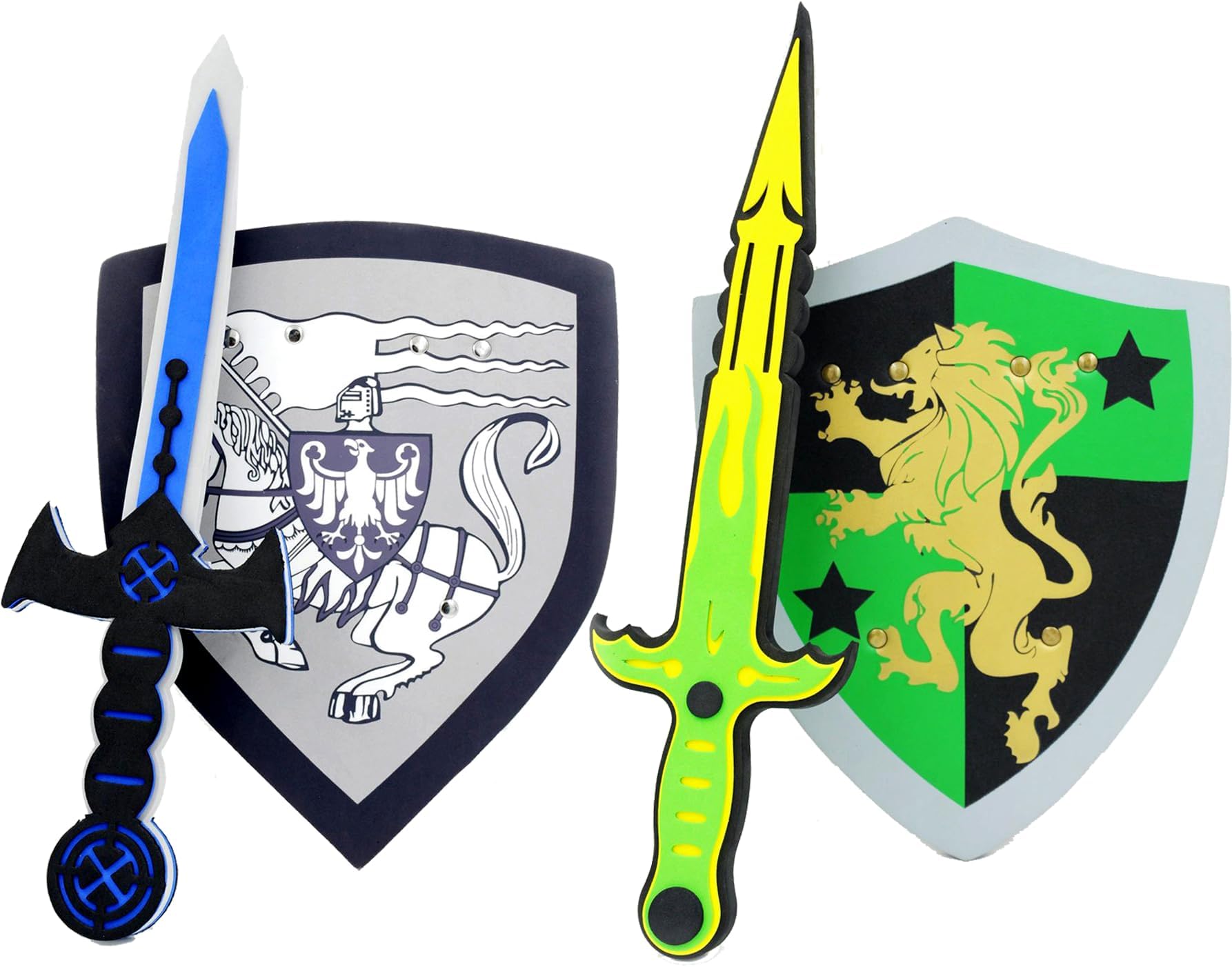 PowerTRC Sword and Shield Play Set With Unique Designs For Both The Sword And The Shield