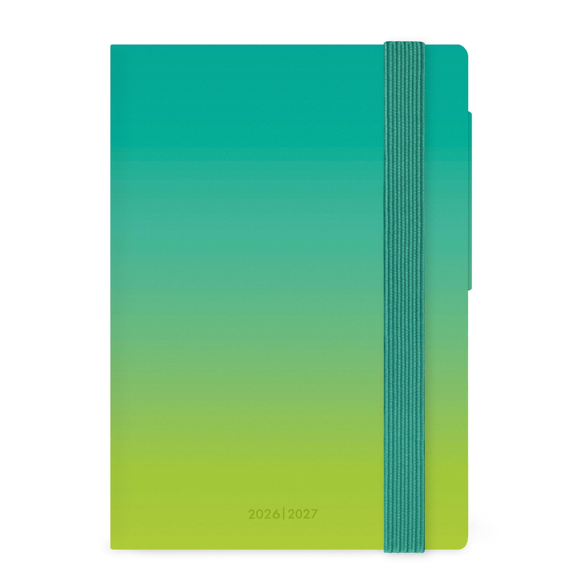 Legami - 2026-2027 Weekly Diary, Shades of Green, 16 Months, Small, Diary from September 2026 to December 2027, with Notebook, FSC Certified Paper, with Monthly Planner, 9.5 x 13.5 cm