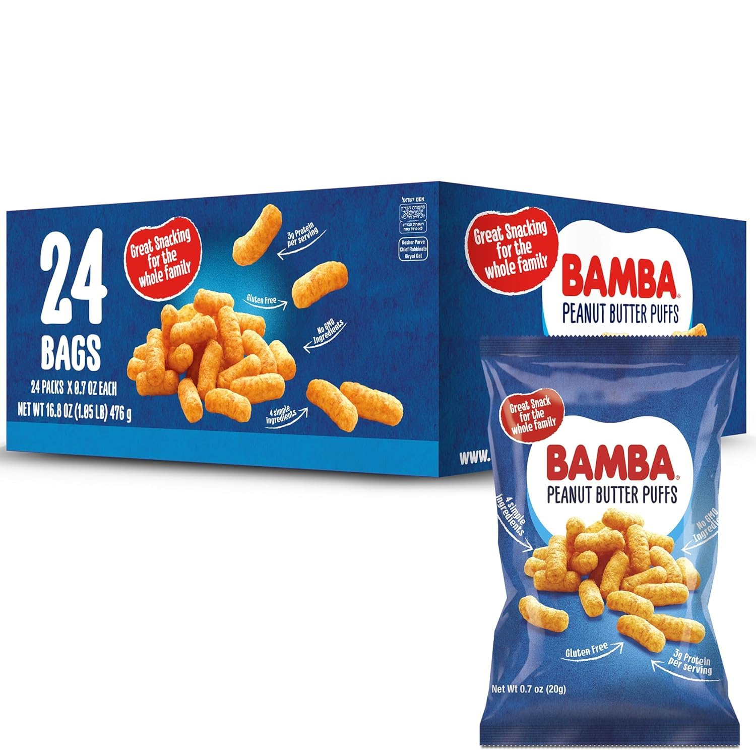 Bamba Peanut Butter Puffs