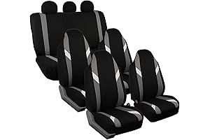 FH Group 7 Seater Three Row Premium Modernistic Van Seat Covers