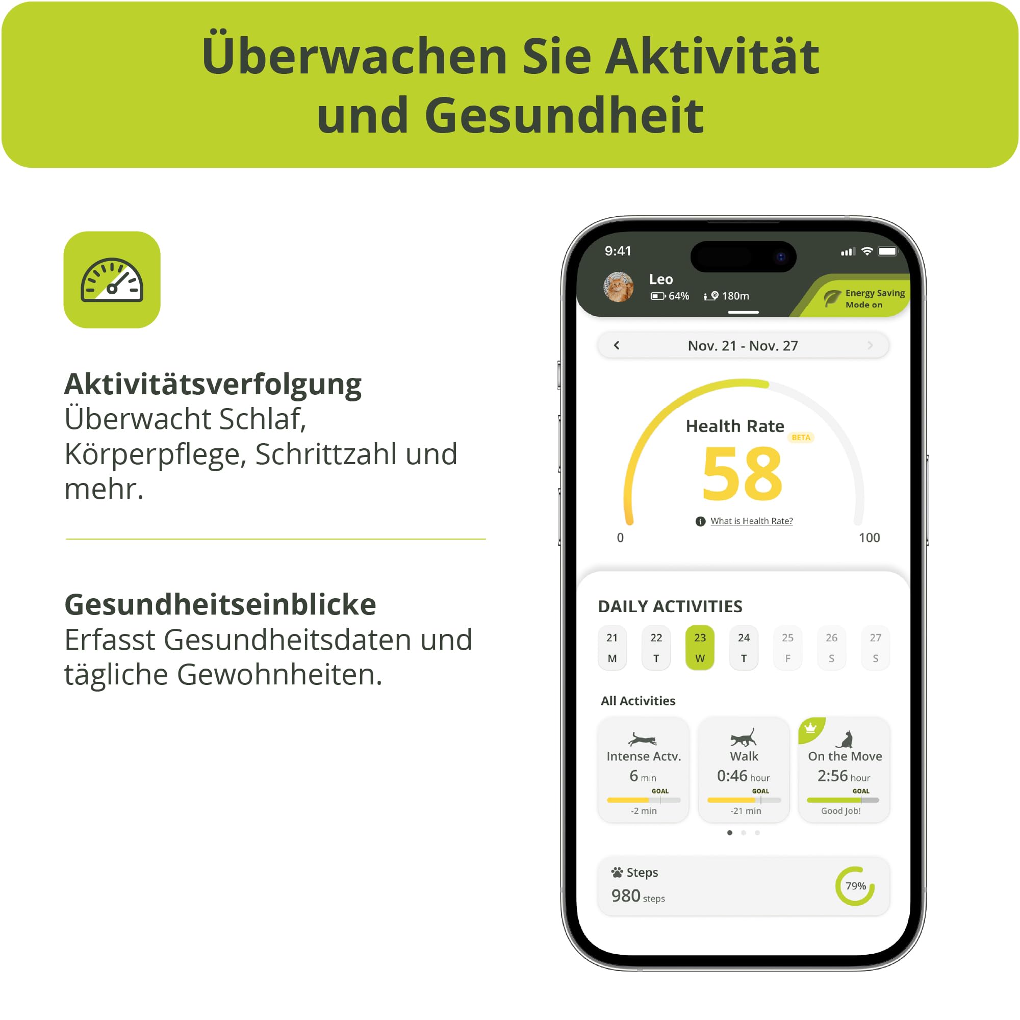 Kippy CAT V2 – GPS-Halsband für Katzen – Ortungsgerät und Gesundheits- und Aktivitätstracker – GPS-Halsband für Katzen mit Anti-Strangulierungs-System – Erstellen Sie virtuelle Grenzen