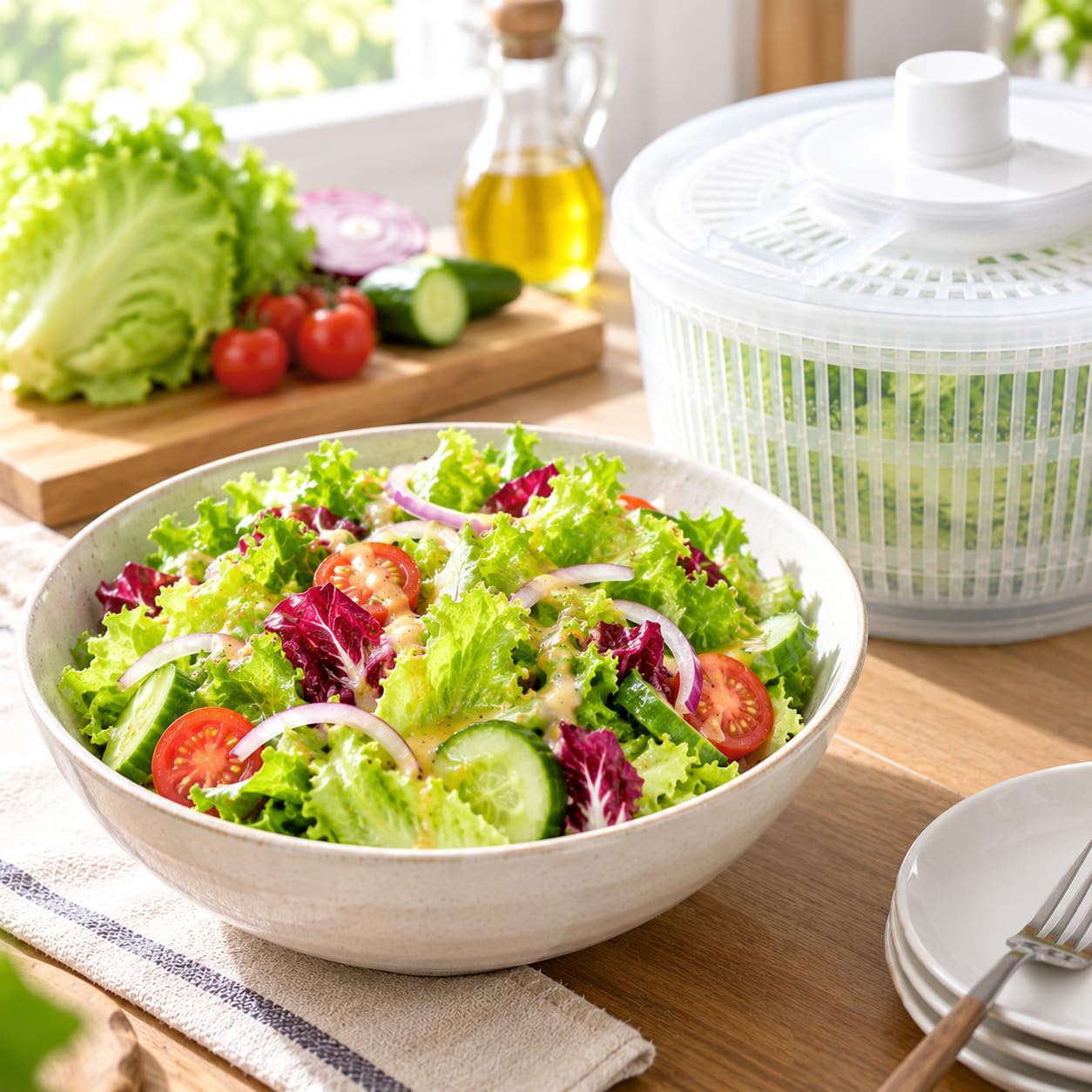 Amazon｜【オンライン限定】 パール金属 サラダスピナー 野菜水切り器