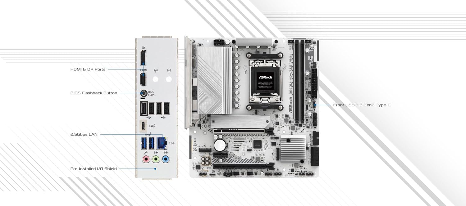 ASRock B650M-HDV Review: Testado por 7 dias para gamers AM5