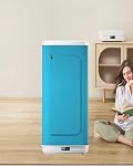 Séchoir portatif, Mini Machine de soins avec télécommande, rapide et facile à utiliser Petit sécheuse, adapté pour les petits espaces, Appartements, VR et dortoirs, Sacs