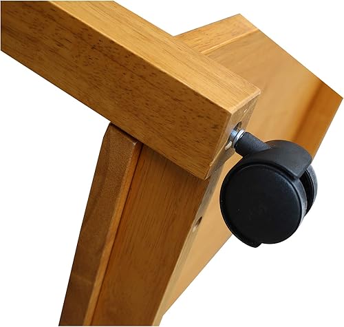 Miniatura 5 de International Concepts - Carrito mediano para microondas, color roble