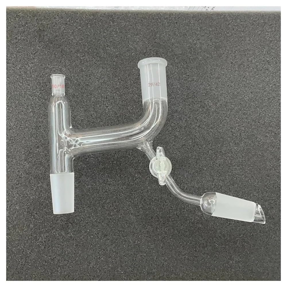 Attrezzature e forniture di laboratorio Giunto con ramo inferiore in vetro borosilicato AK37