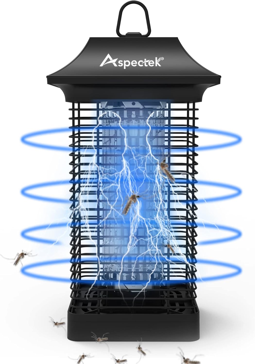 ASPECTEK Electric Bug Zapper Outdoor,Powerful Mosquito