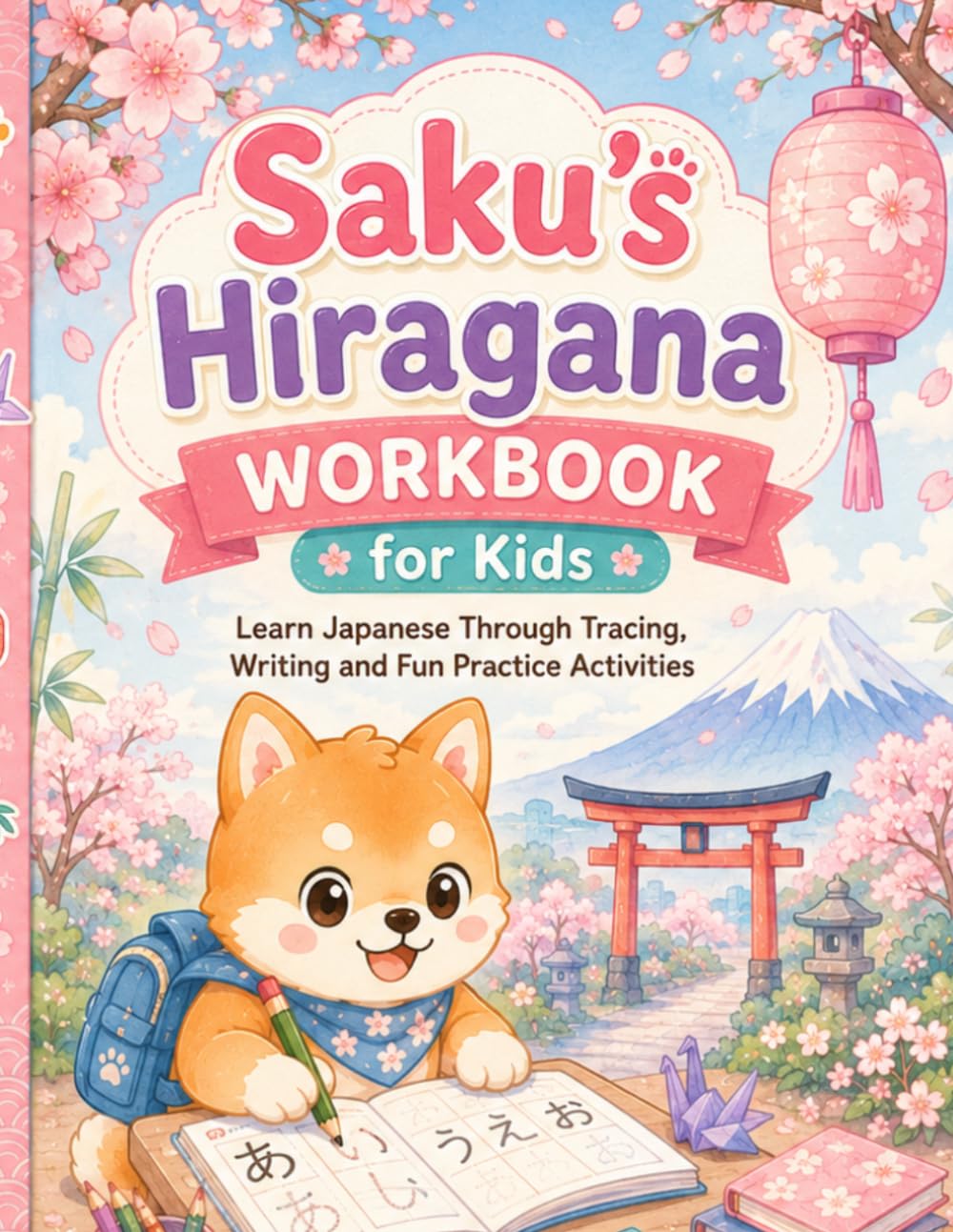 Saku's Hiragana Workbook for Kids: Learn Japanese Through Tracing, Writing and Fun Practice Activities (Learn Japanese with Saku)