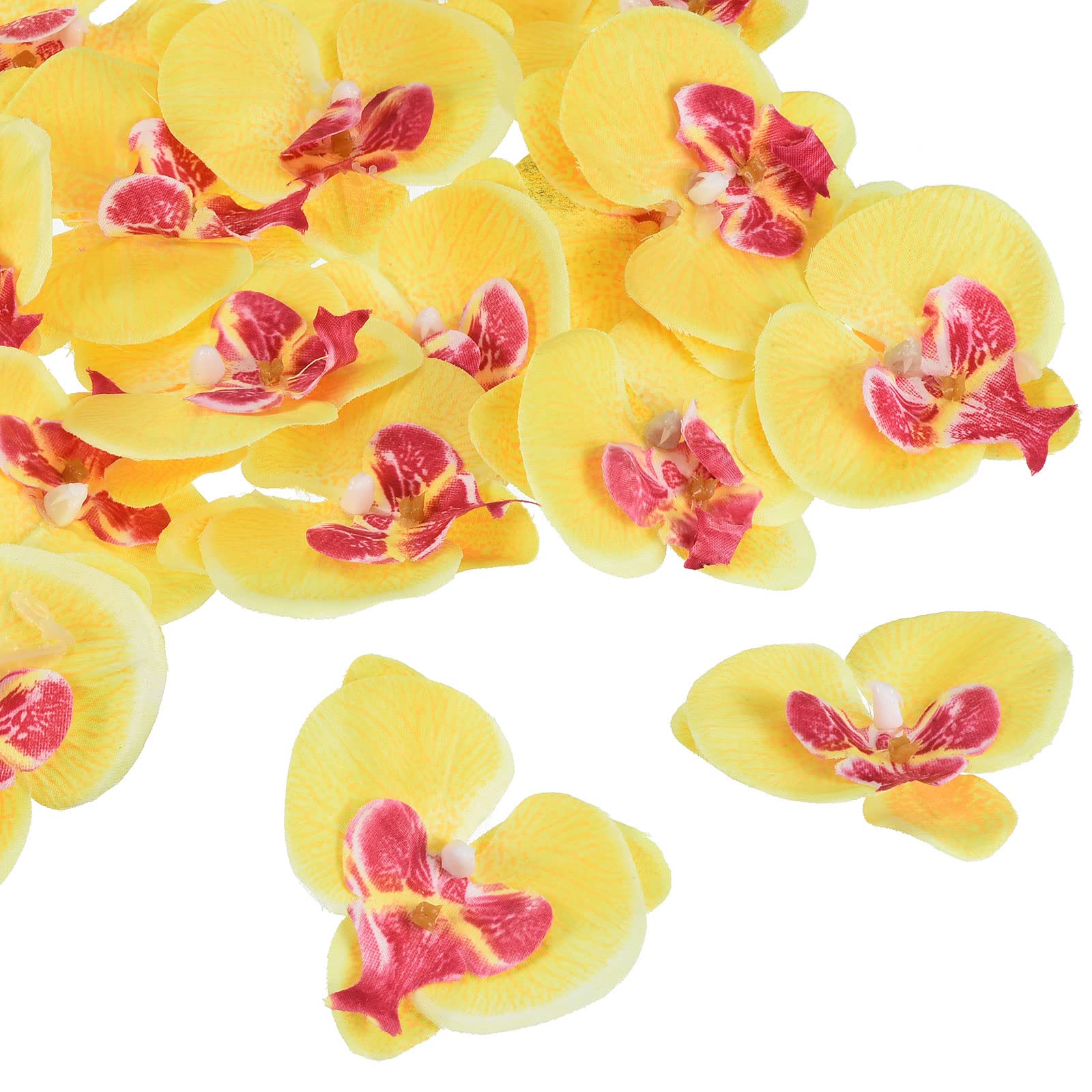 PATIKIL 2.8" Artificial Orchid Flower Heads