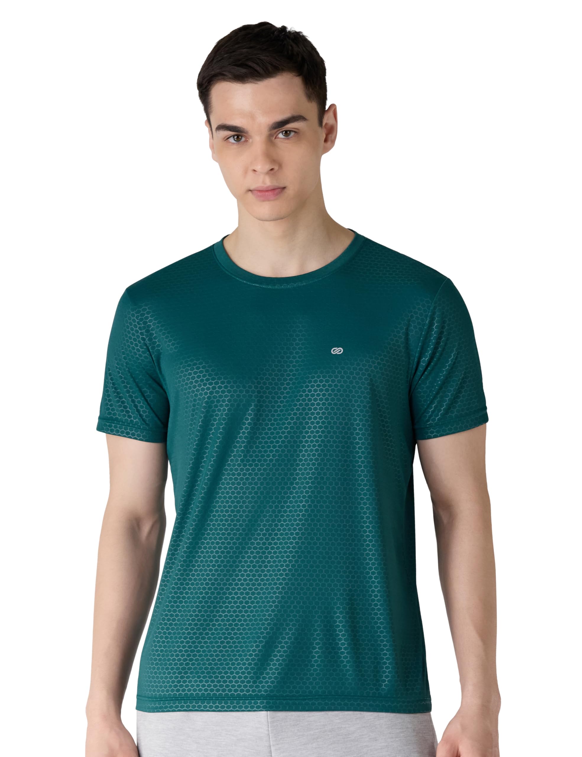 Amazon Brand - Symbol Men's Active/Sports Tonal Printed T-Shirt | Round Neck | Regular Fit (Available in Plus Sizes)-picture-23