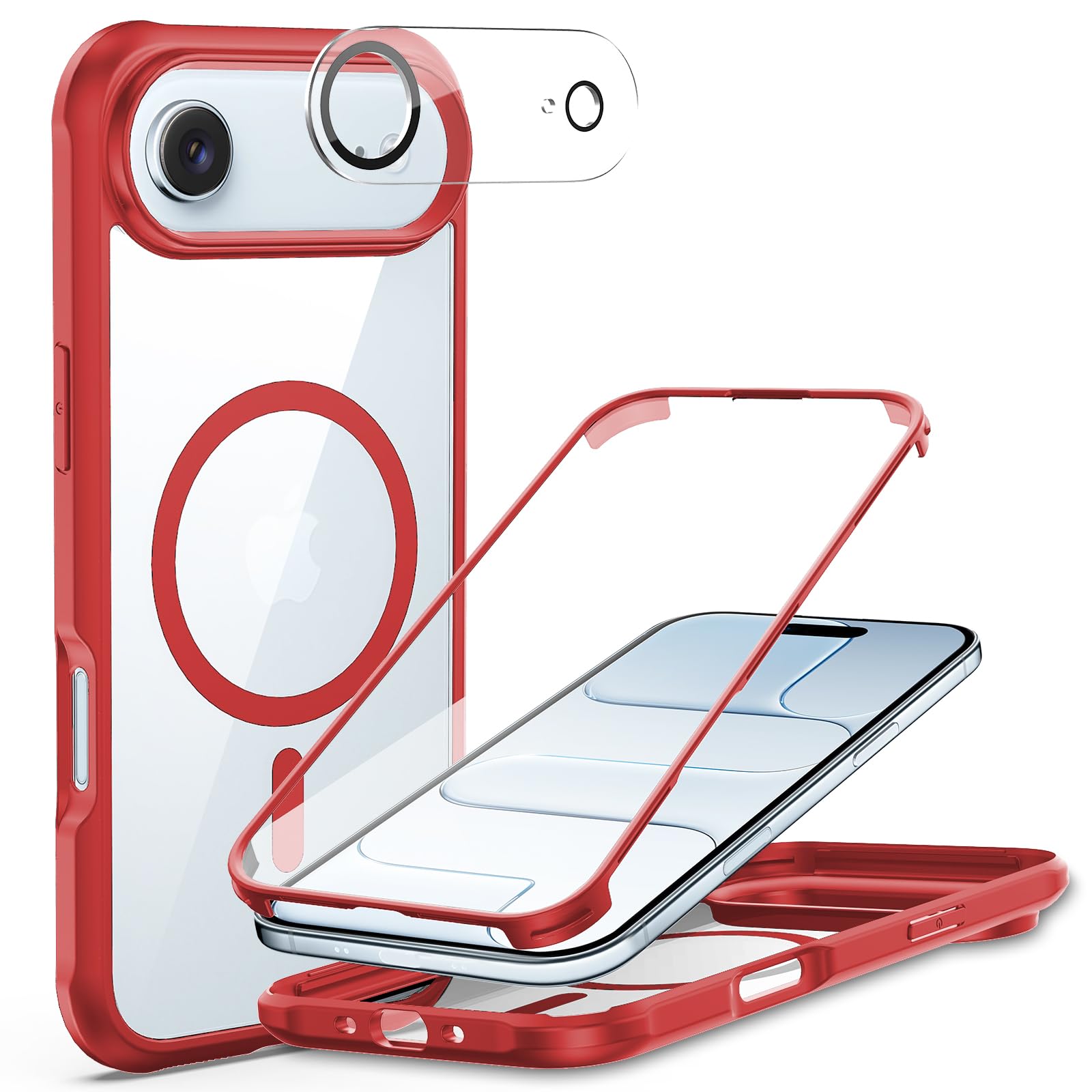 Leedia Handyhülle Kompatibel mit iPhone 16 Pro Max Magsafe H