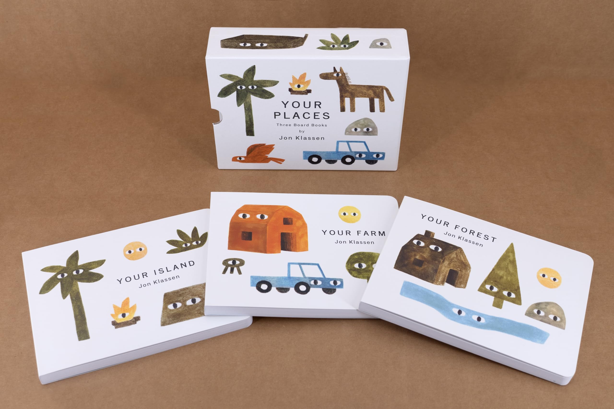 Your Places Box Set: Books 1-3 (Three Board Books for Babies and Toddlers about Safe Spaces, Comfort, and Imagination)