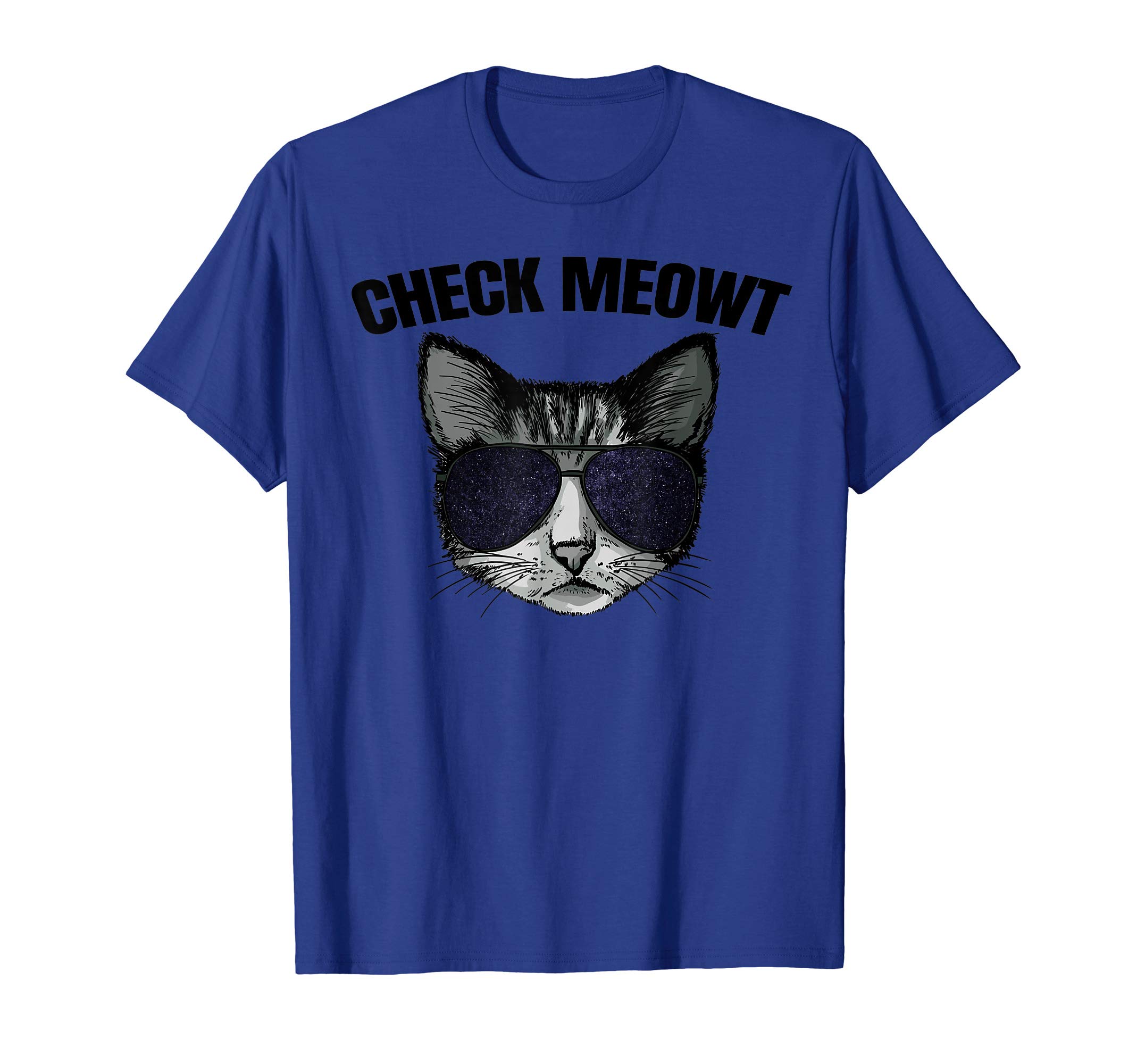 Check Meowt funny kitty cat Pun T-Shirt