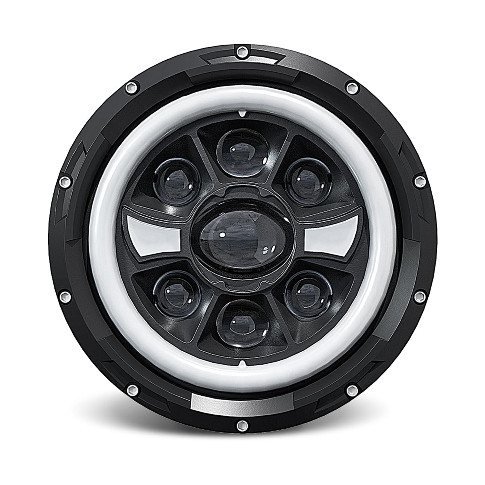 Amazon.co.jp: LEDヘッドライト,7 インチ LED ヘッドライト丸型ヘッド