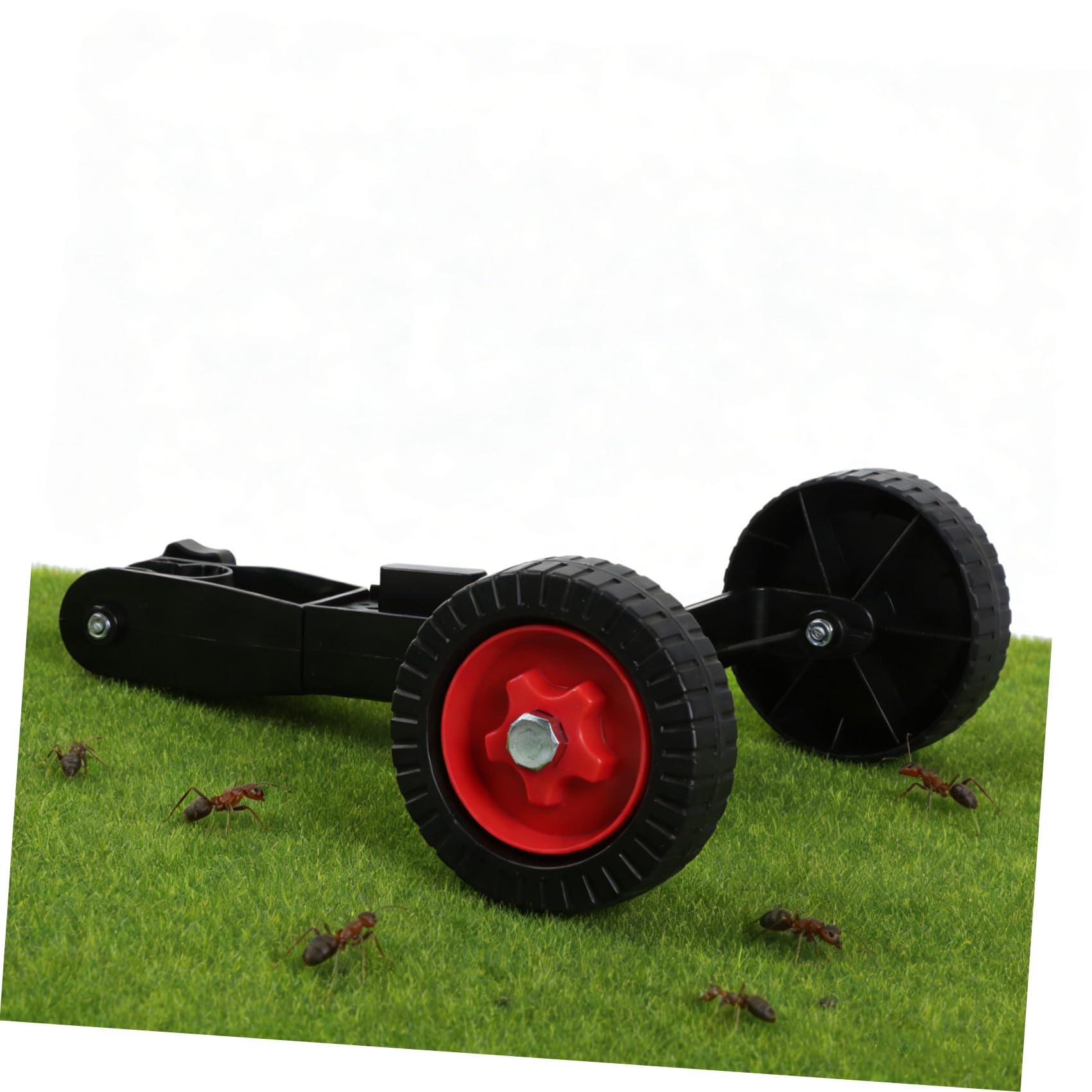 Toddmomy Rueda Auxiliar de Soporte de 26 Mm Accesorio Compatible para Desbrozadora Rueda Negra para Jardín para Manual Uso Exterior
