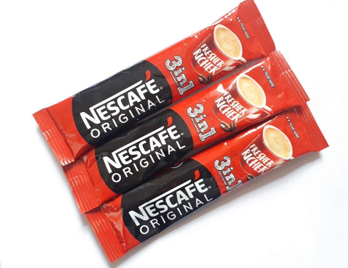 Nescafe 3in1 Original EU Made Individual Instant Coffee Sachets (3 sachets)
