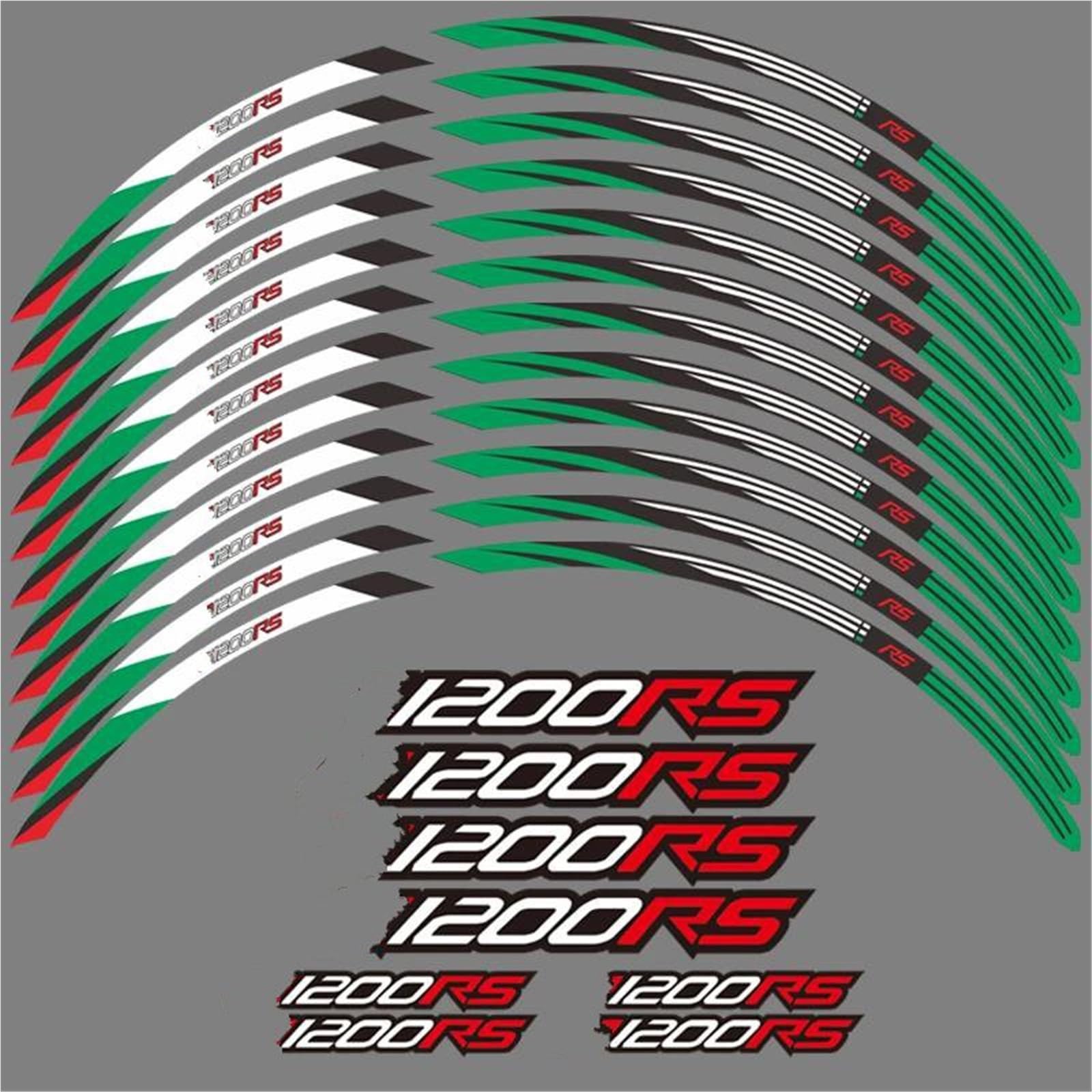 Motorcycle Wheel Stickers for BMW R1200R R1200 R 1200 1200R