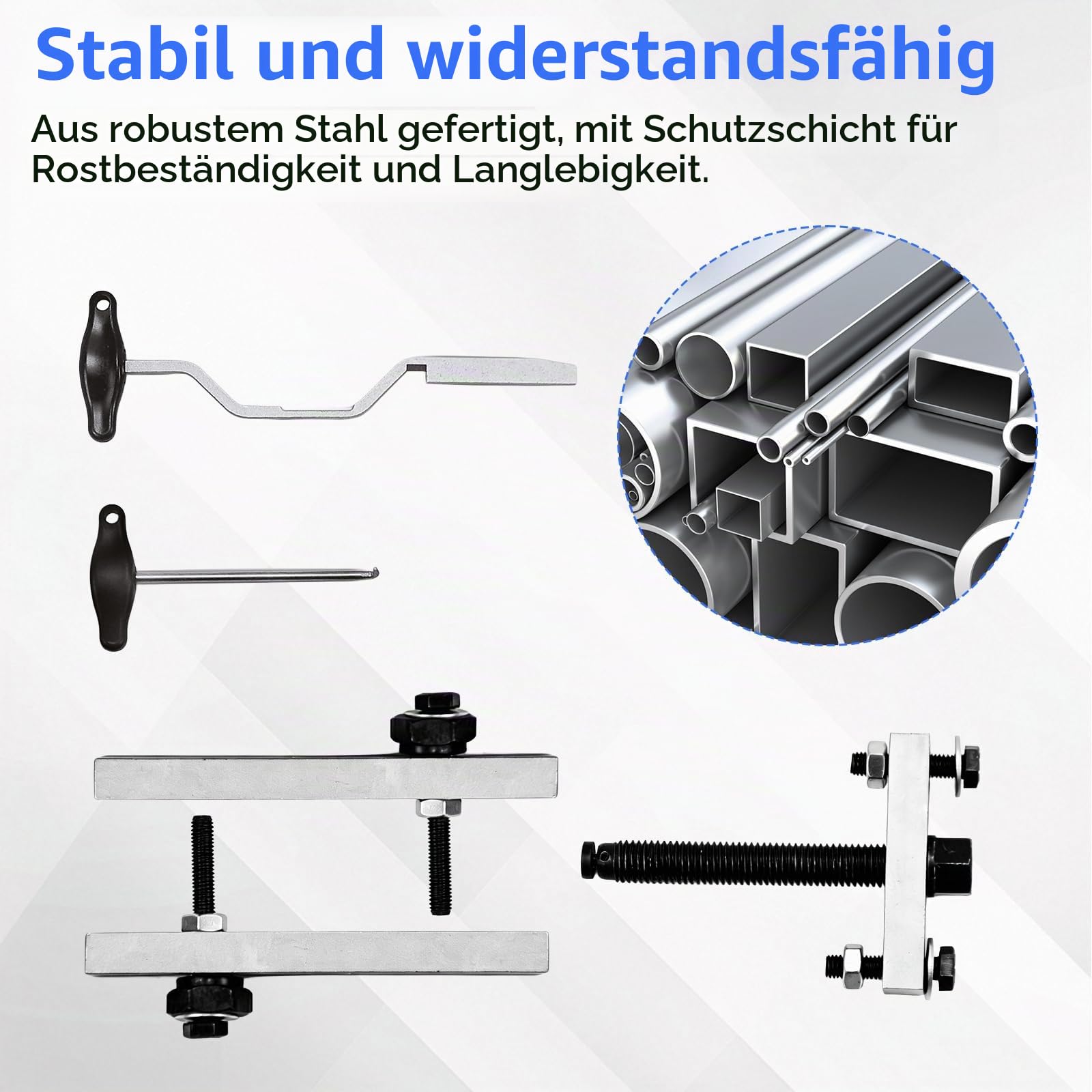 7-Gang DSG Doppelkupplungsgetriebe Ausbau- und Einbau-Werkzeugsatz für VW & Audi – Kompatibel mit VAG Getriebe T10323 T10373 T10376 T40100 T10407 T10466 T10374