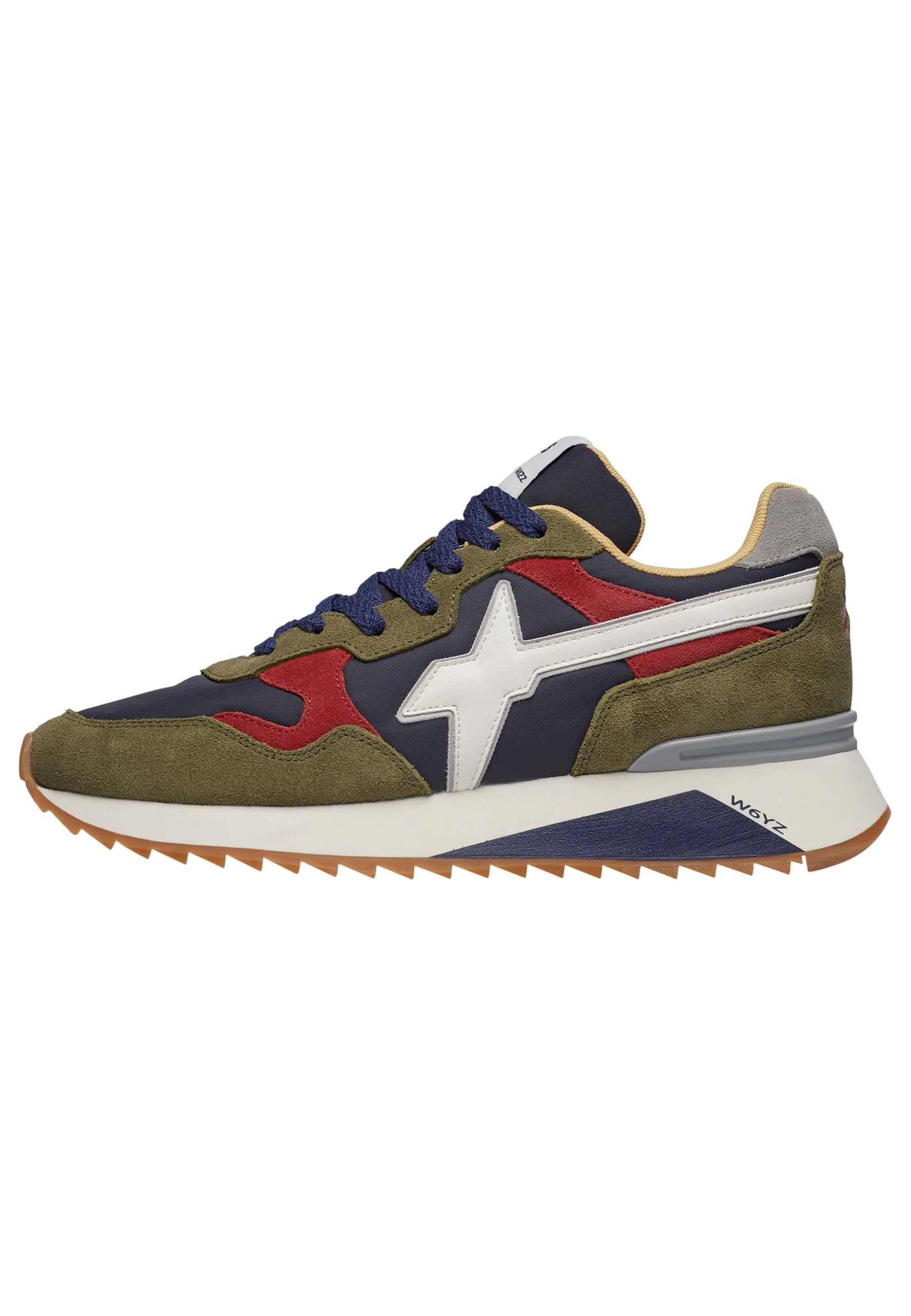 W6yz Zapatillas Deportivas De Tejido Técnico Y Ante, Gris 42