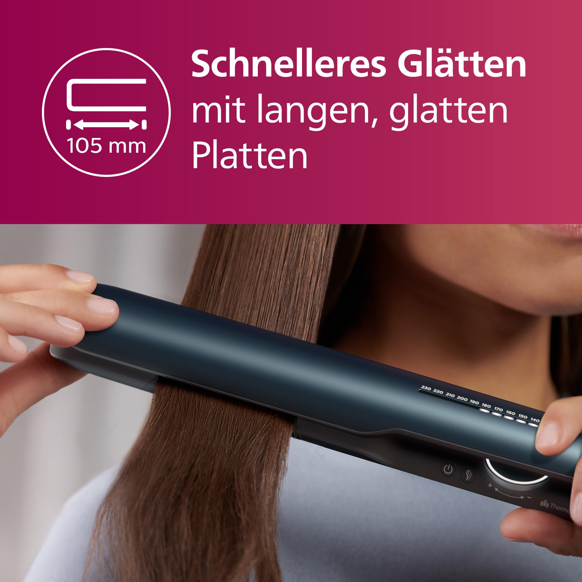 Philips Haargltter 7000 Series, ThermoShield Technologie, Ionisierungsfunktion, Keramikplatten mit Arganl, Blaugrn-Metallic, Modell BHS732/00 : Amazon.de: Kosmetik Philips Haargltter 7000 Series, ThermoShield Technologie, Ionisierungsfunktion, Keramikplatten mit Arganl, Blaugrn-Metallic, Modell BHS732/00 : Amazon.de: Kosmetik