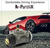Vista 6 de 2 cilindros de rueda de freno de tambor trasero para Cherokee 1984-2001 para CJ5 1976-1983 para CJ7 1976-1986 para Comanche 1986-1992 para Grand