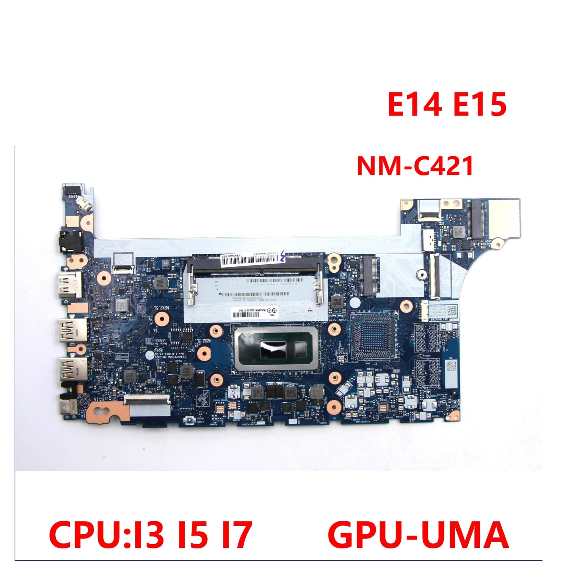 Scheda Principale,Compatibile Con Lenovo Thinkpad E14 E15 FE4A0 FE5A0